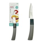 Cuchillo de pelar frutas con mango ergonómico (8.9 cm)