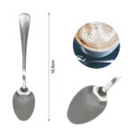 Cucharon pequeno para cafe con mango redondo 6PCS 10.5 - Imagen 3