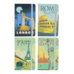 Cuaderno de Nota 10x14cm Modelo Paris/Roma - Imagen 2
