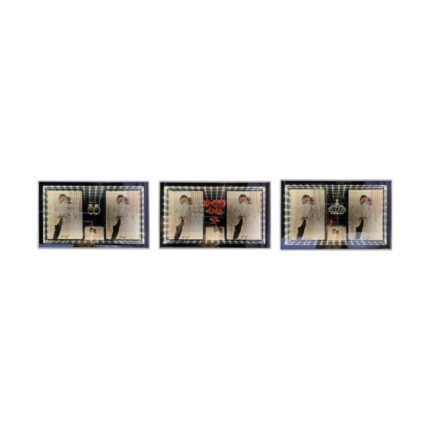Marco de fotos 3D horizontal 17.5x28.5cm (con Luz USB)
