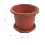 Maceta de plástico 42*28.7 modelo LH1907 - Imagen 2