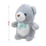 Oso elegante con corbata 25 cm - Imagen 2