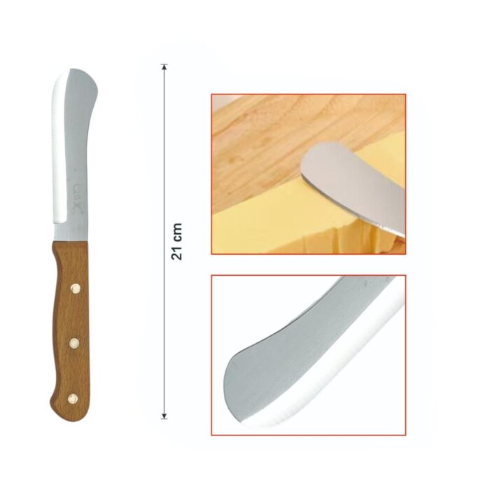 c029de53-3de3-4128-b76a-17ade795cb0c.jpg Cuchillo de roble para pelar frutas (8.9 cm) - Imagen 2