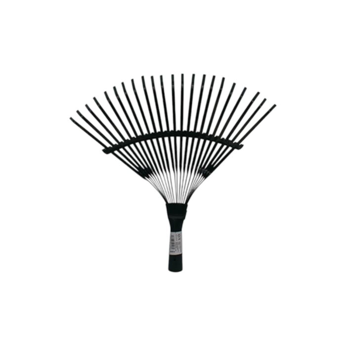 Rastrillo de jardín XL197, 22 dientes, color verde - Imagen 1