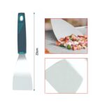 Espátula Y pequeña con mango de plástico gris (10.7 cm) para ingredientes delicados - Imagen 2