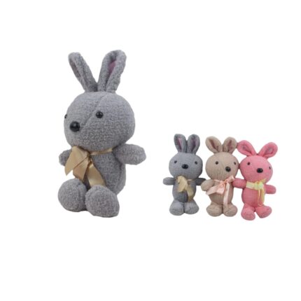 Conejo tierno de peluche 18 cm