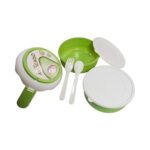 6365 Fiambrera Redonda De Frutas Coloridas De Doble Capa (Incluido Tenedor Y Cuchara) 16,6*15,6*14,4 - Imagen 8