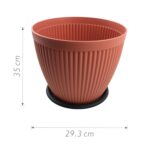 TW-350C Maceta de plastico 35 x 29.3 cm - Imagen 2