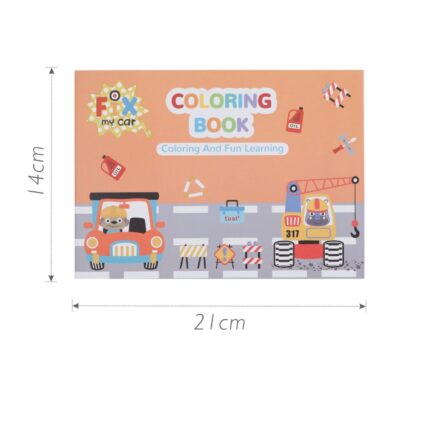Cuaderno para colorear 21x14 cm (horizontal)