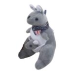 Peluche de Canguro con Cría de 18 cm - Imagen 3