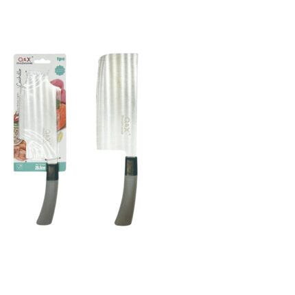 Cuchillo ergonómico para picar verduras con mango curvado