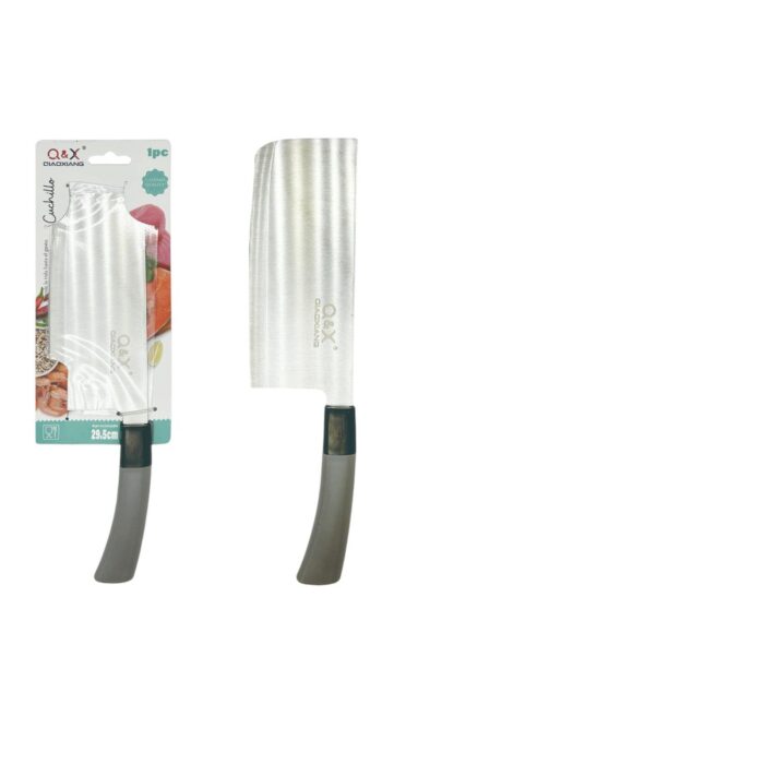 Cuchillo ergonómico para picar verduras con mango curvado - Imagen 1