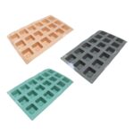 Molde de Silicona Cuadrado Profesional - 30×17.3×2.8 cm