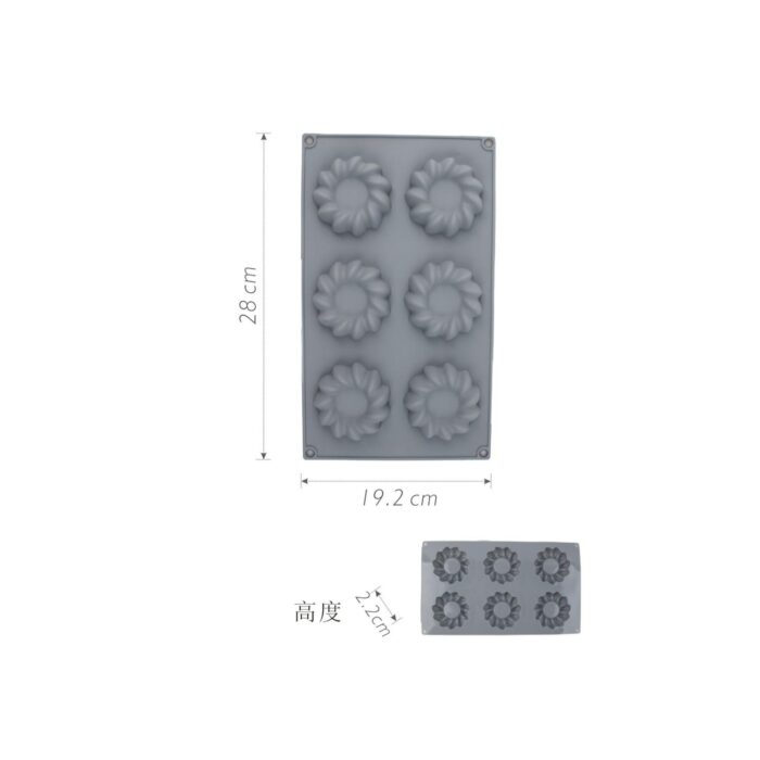 63992817 Molde de Silicona Profesional para Repostería - 28×19.2×2.2 cm - Imagen 5
