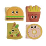 Cuaderno forma comida kawuai 13 x 18 cm