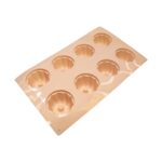 Molde de Silicona Profesional para 8 Porciones - 28.5×17×3.5 cm - Imagen 4