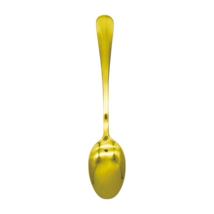 d8ed8f41-75bb-4332-a87c-5a900a13e709.jpg Cucharon grande para frutas con mango redondo dorado 3PCS - Imagen 1