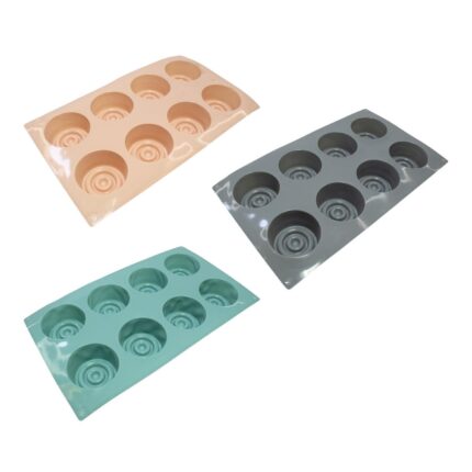 Molde de Silicona Profesional para Repostería - 29.8×17×3.5 cm - 8 porciones