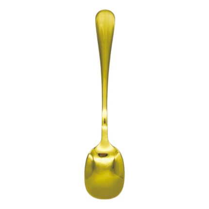 Cucharon para helado con mango redondo dorado 3PCS