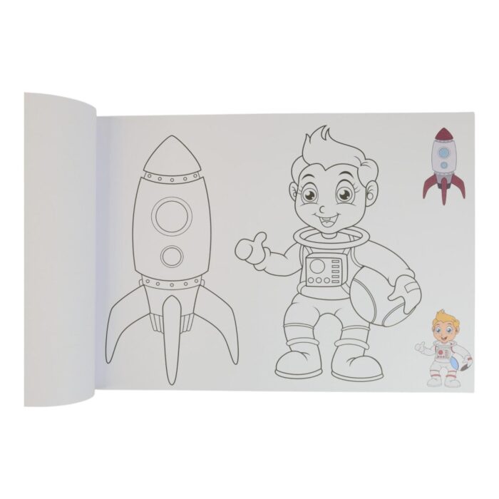 dd8187de-dcea-4308-bc13-3234445bec5f-1.jpg Aventuras Espaciales: Libro para Colorear para Niños de 3 a 8 Años - Imagen 9