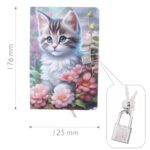 Libreta de Gatitos Tiernos B6 (12.5x17.6)cm