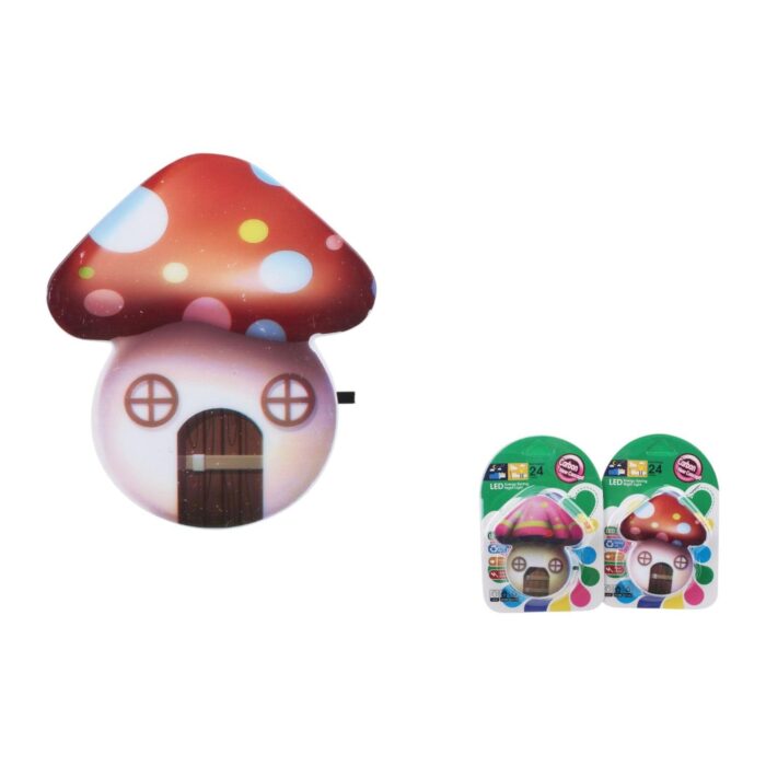 Luz Nocturna De La Casa De Los Hongos - Imagen 1