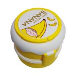 6365 Fiambrera Redonda De Frutas Coloridas De Doble Capa (Incluido Tenedor Y Cuchara) 16,6*15,6*14,4 - Imagen 3