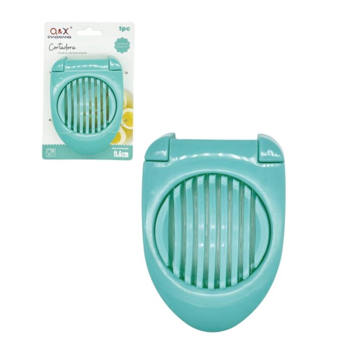 e55152be-33e8-48bd-bc7c-6f2a8fd71ebf.jpg Cortador de huevos de plástico para cortes uniformes - Imagen 1