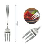 Tenedor de servicio con mango redondo 1PC - Imagen 3