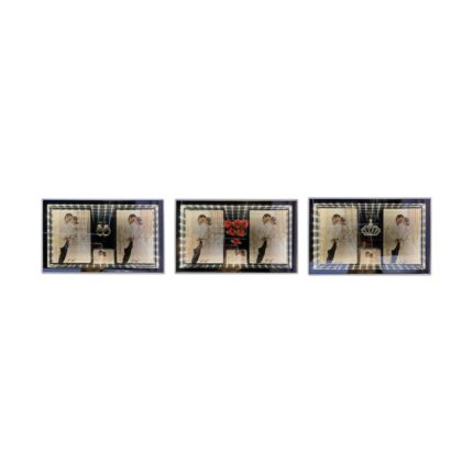 Marco de fotos 3D horizontal 22x31.7cm (con Luz USB)