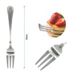 Tenedor para postre con diseno de puntos 6PCS - Imagen 2