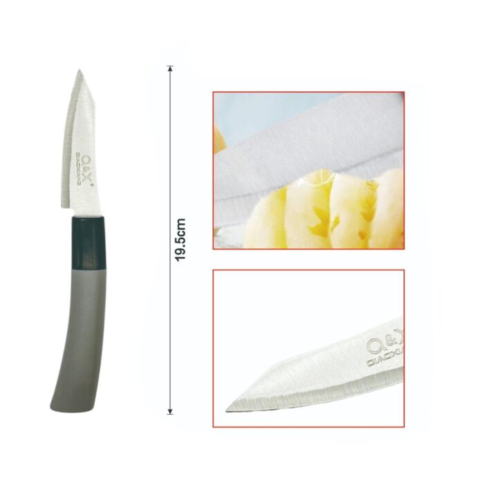 Cuchillo de pelar frutas con mango ergonómico (8.9 cm) - Imagen 2