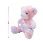 Oso de peluche teñido 25 cm - Imagen 2