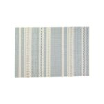 Set de 6 Individuales Rectangulares Zigzag con Acabado en Hilo Plateado (30x45 cm) - Imagen 6