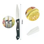 Juego de 2 cuchillos para frutas con mango negro - Imagen 3