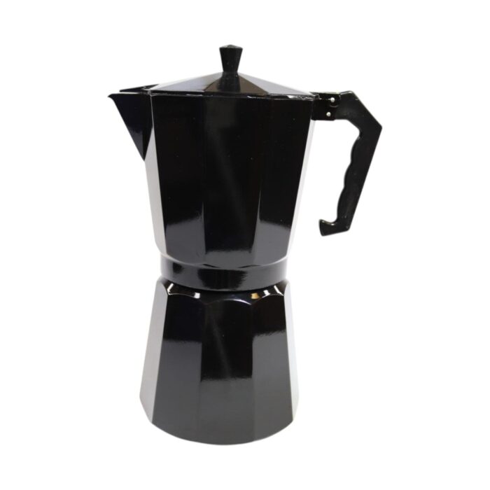 fc8803e3-fbb9-4101-aa63-f2b742755dcf.jpg Cafetera negra clásica italiana (14 tazas) - Imagen 1