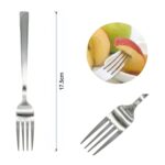 Tenedor para frutas con mango cuadrado 3PCS - Imagen 2