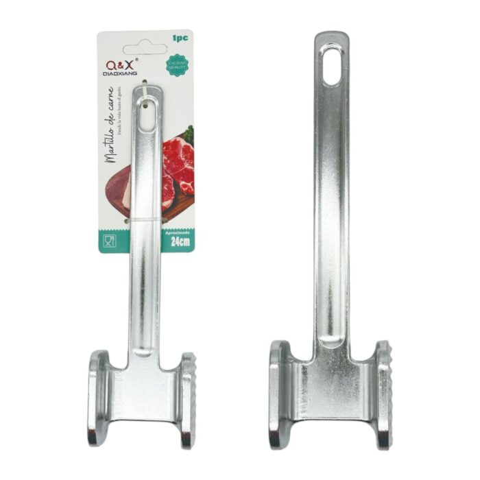 ff378695-7d5b-4f41-ada9-67bbed9afd80.jpg Martillo de aluminio para cortes grandes de carne - Imagen 1