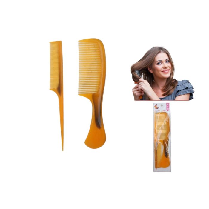 62332279 Par De Peinetas Plasticas - Imagen 1