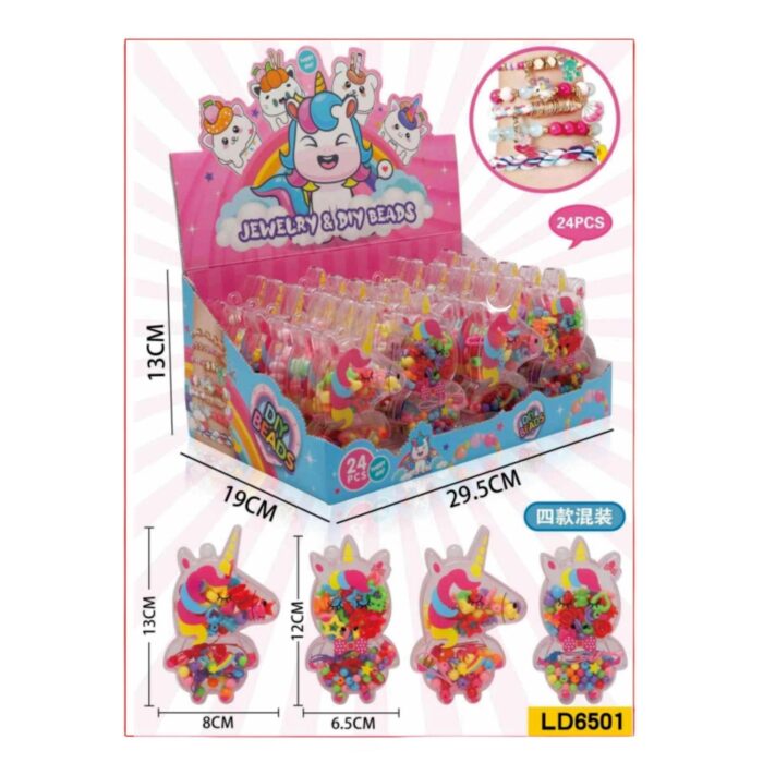 62334607 Ld6501 Cuentas De Dulces Diy (Cuatro Tipos Mezclados) - Imagen 1