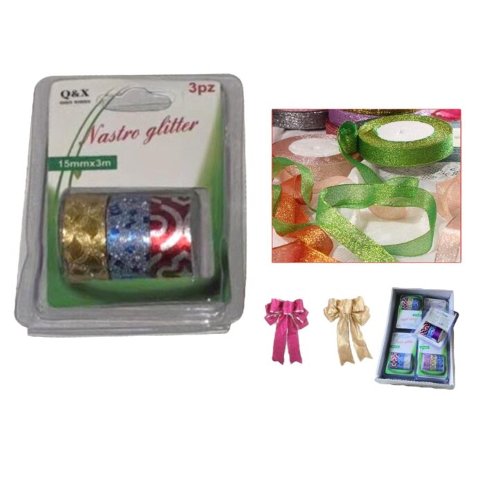 62701854 3 Piezas De Polvo De Purpurina De Doble Pistola. - Imagen 1