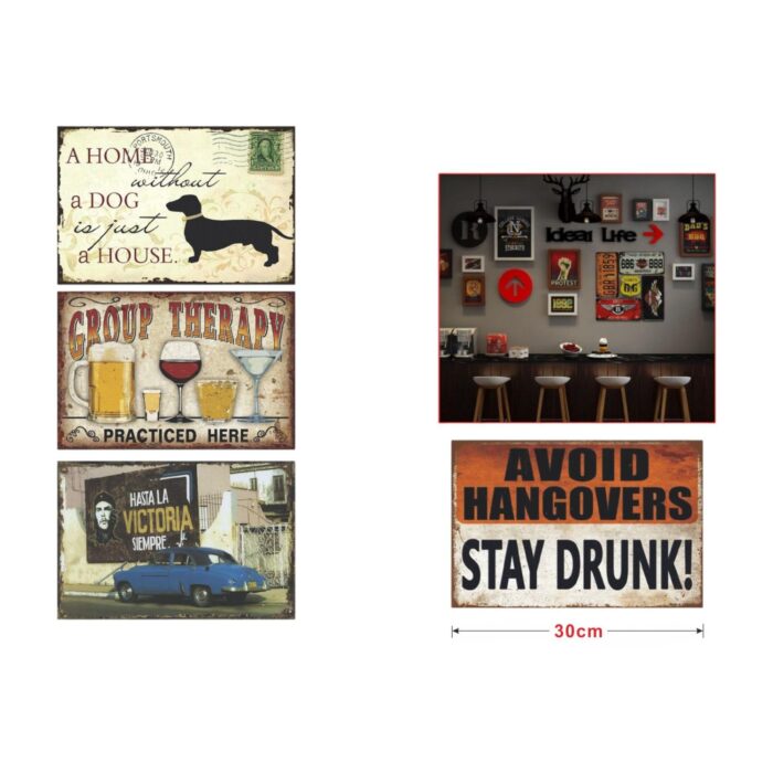 Cartel de hojalata 20*30 cm - Imagen 2