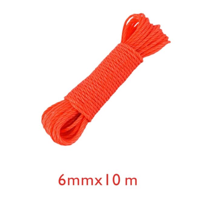 62340741 Cuerda de colgar ropa PE 6MM*10M con gancho azul modelo 65140 - Imagen 4
