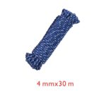 Cuerda de colgar ropa PE 4MM*30M con gancho azul modelo 54090 - Imagen 3