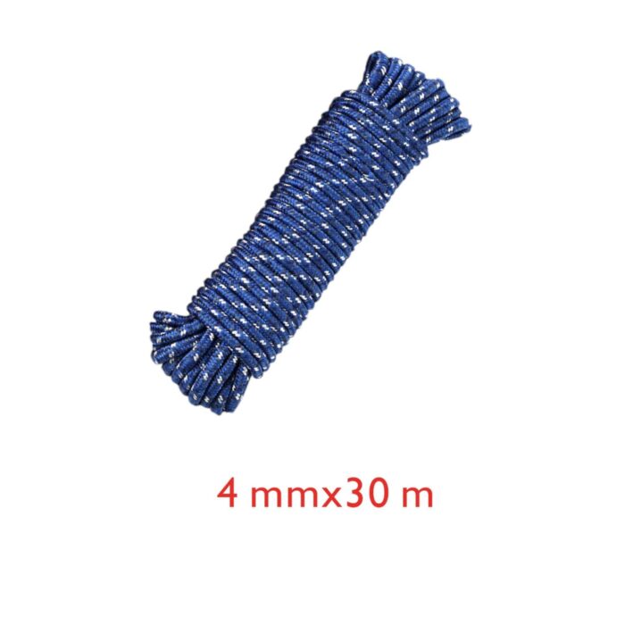 62340660 Cuerda de colgar ropa PE 4MM*30M con gancho azul modelo 54090 - Imagen 3