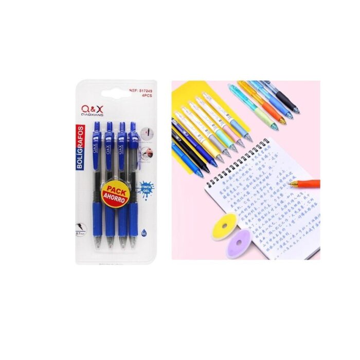 62333959 2506-4 Bol¨ªgrafo De Gel Totalmente Absorbente 4Uds Azul - Imagen 1