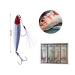 (Juguete artificial) Plomo de pesca 1010-80G con triple gancho - Imagen 2