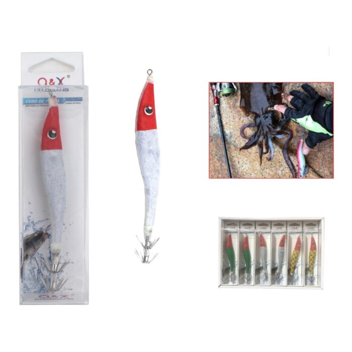 62354435 Anzuelo Plomo Pescado Calamar 80G - Imagen 1