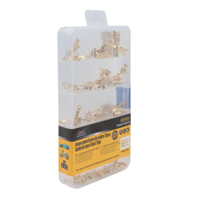 62341506 75 Pcs Conectores De Cobre (Empaquetados) - Imagen 3