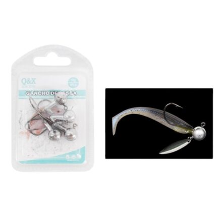 Anzuelo De Cabeza De Plomo Color Original 10G 4Pcs